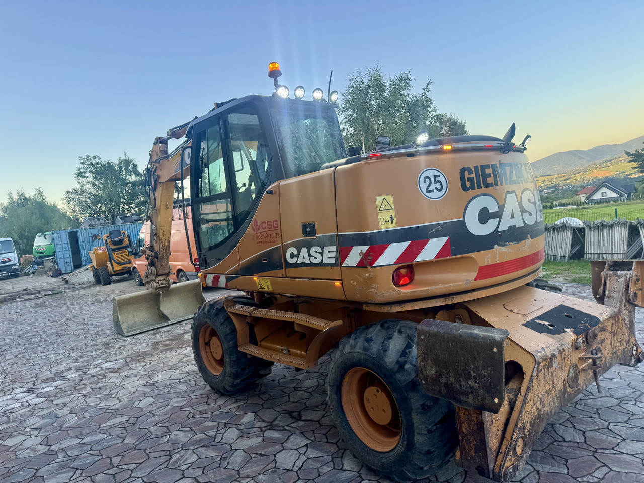 Case WX145 - Ratinis ekskavatorius: foto 3 Case WX145 - Ratinis ekskavatorius: foto 3