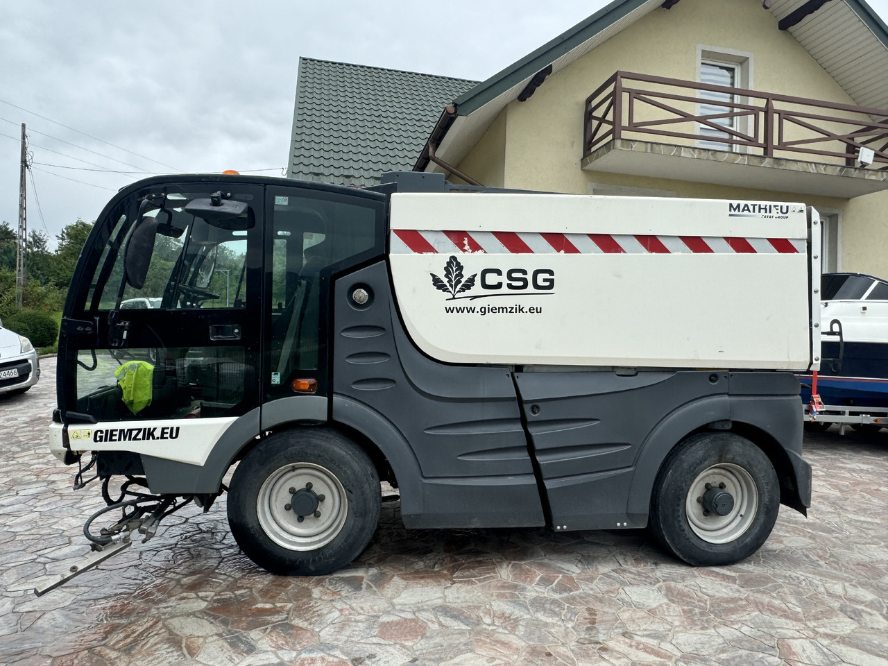 MATHIEU Grand Aquadyne 4000 water truck sprayer HP washer - Gatvių šlavimo mašina: foto 4 MATHIEU Grand Aquadyne 4000 water truck sprayer HP washer - Gatvių šlavimo mašina: foto 4