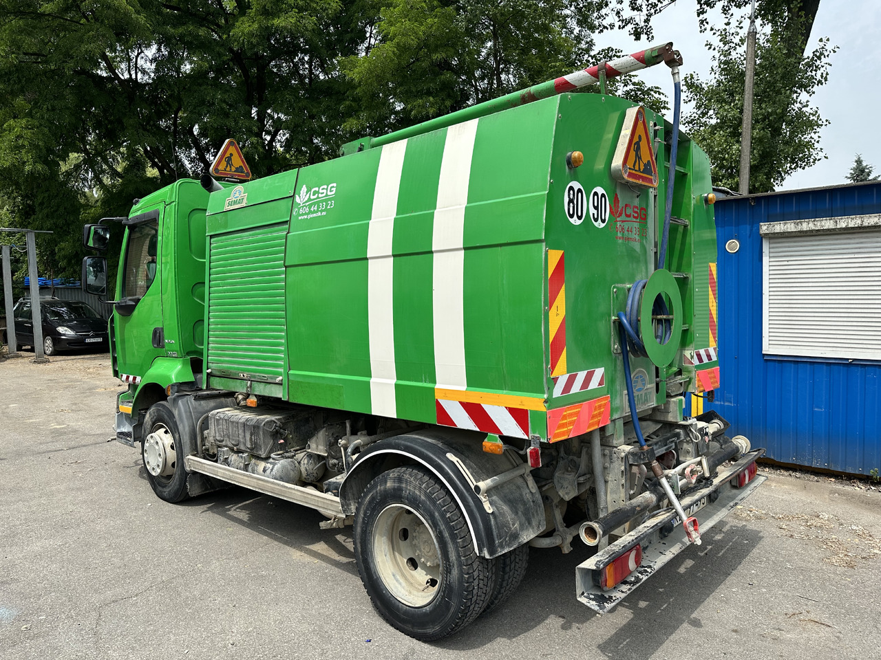 Renault Midlum Semat streetwasher water truck Laveuse 4500l schemmfahrzeug - Gatvių šlavimo mašina: foto 2 Renault Midlum Semat streetwasher water truck Laveuse 4500l schemmfahrzeug - Gatvių šlavimo mašina: foto 2