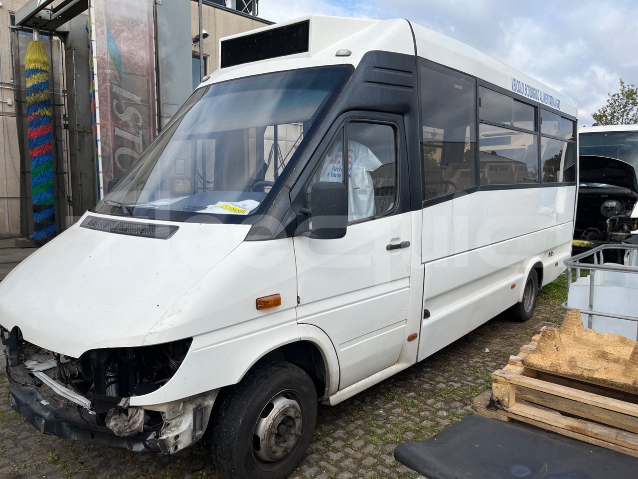 Mercedes-Benz 414T - Mikroautobusas, Keleivinis furgonas: foto 5 Mercedes-Benz 414T - Mikroautobusas, Keleivinis furgonas: foto 5