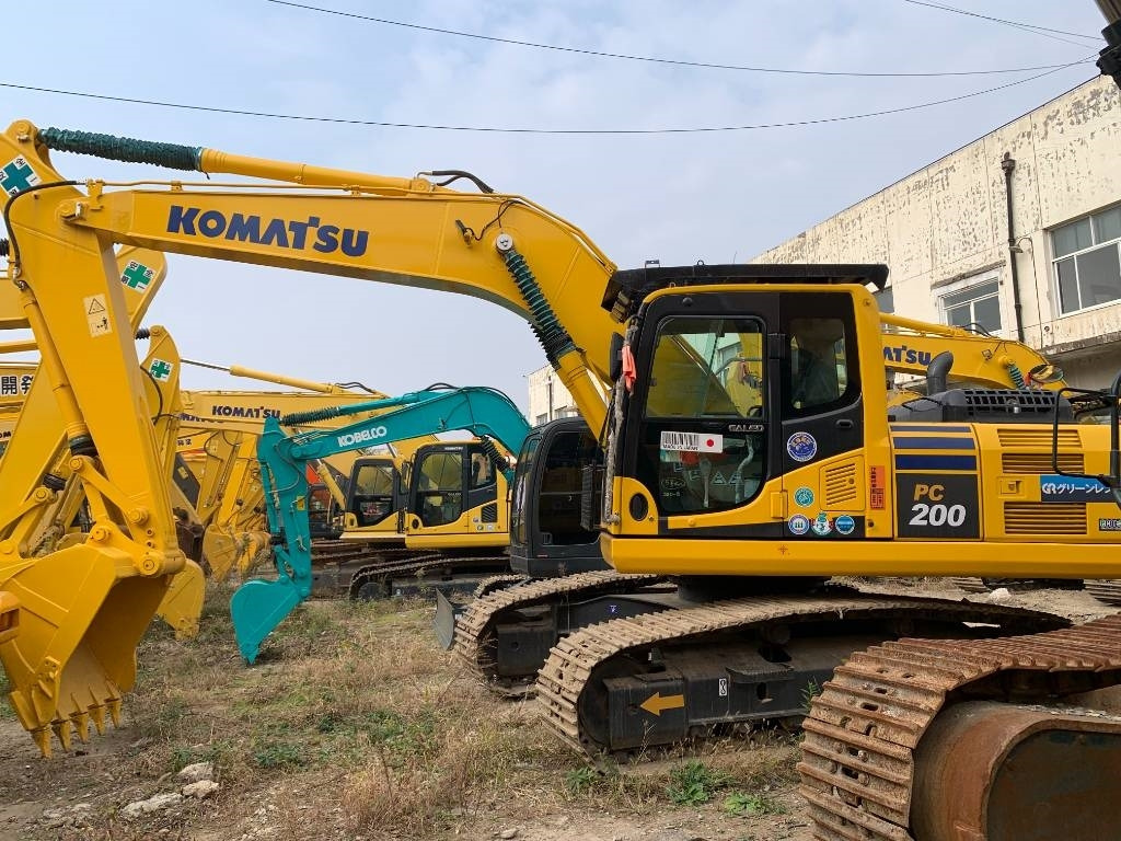 Komatsu PC 200-8N1 - Vikšrinis ekskavatorius: foto 3 Komatsu PC 200-8N1 - Vikšrinis ekskavatorius: foto 3