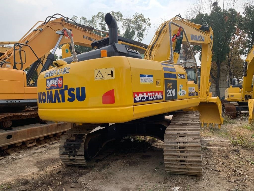 Komatsu PC 200-8N1 - Vikšrinis ekskavatorius: foto 4 Komatsu PC 200-8N1 - Vikšrinis ekskavatorius: foto 4