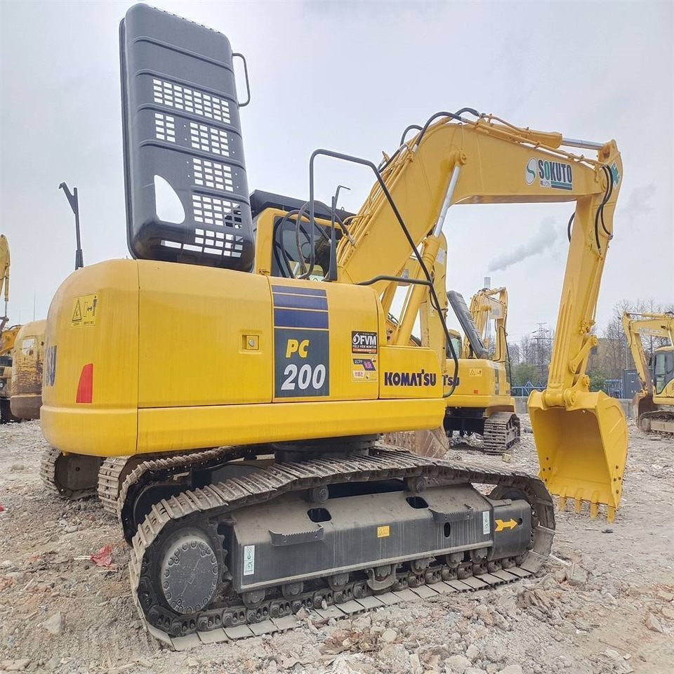 Komatsu PC 200 - Vikšrinis ekskavatorius: foto 2 Komatsu PC 200 - Vikšrinis ekskavatorius: foto 2