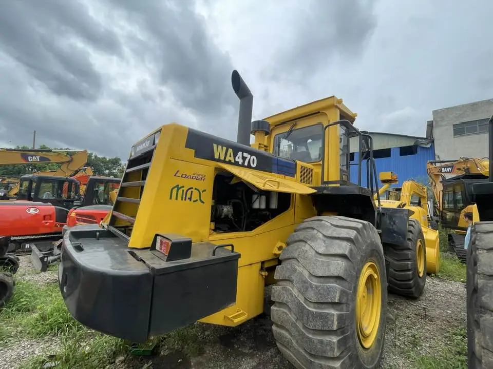Komatsu WA470 - Ratinis krautuvas: foto 3 Komatsu WA470 - Ratinis krautuvas: foto 3