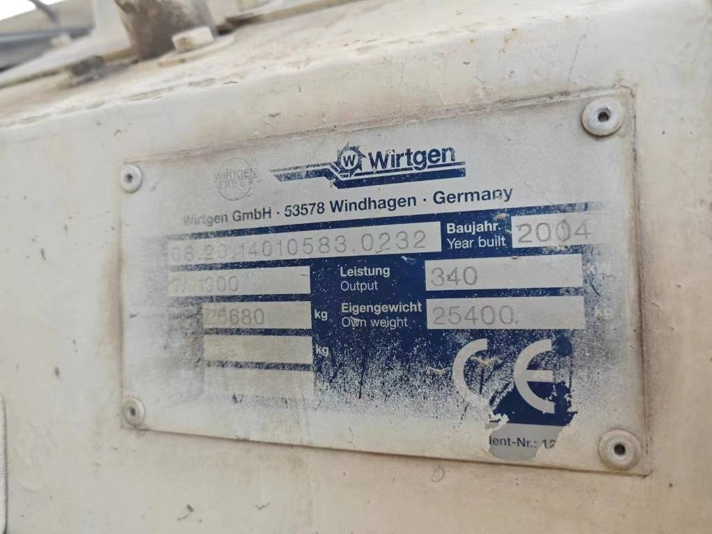Asfalto freza Wirtgen W2000: foto 6