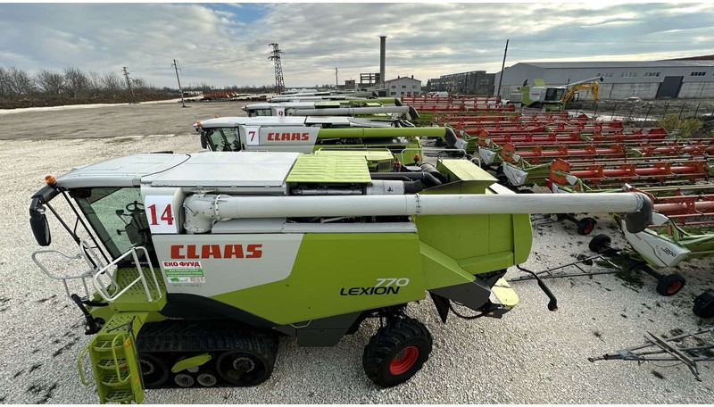 Derliaus nuėmimo kombainas pervežimui maisto produktų Claas Lexion 770: foto 12