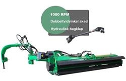 Dk-Tec SLAGLEKLIPPER SVINGBAR 280DH, HYDRAULISK BAGKLAP - Šlaitinis mulčeris: foto 1 Dk-Tec SLAGLEKLIPPER SVINGBAR 280DH, HYDRAULISK BAGKLAP - Šlaitinis mulčeris: foto 1