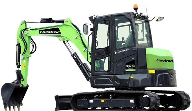 Eurotrac HE60-EV ELEKTRISK - Mini ekskavatorius: foto 2 Eurotrac HE60-EV ELEKTRISK - Mini ekskavatorius: foto 2