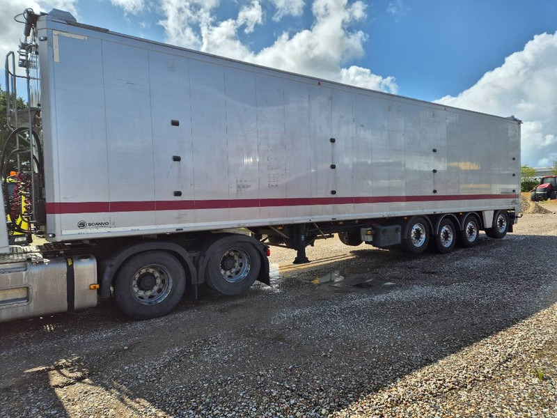 AMT 4 akslet walking floor trailer - Su slankiojanciomis grindimis puspriekabė: foto 3 AMT 4 akslet walking floor trailer - Su slankiojanciomis grindimis puspriekabė: foto 3