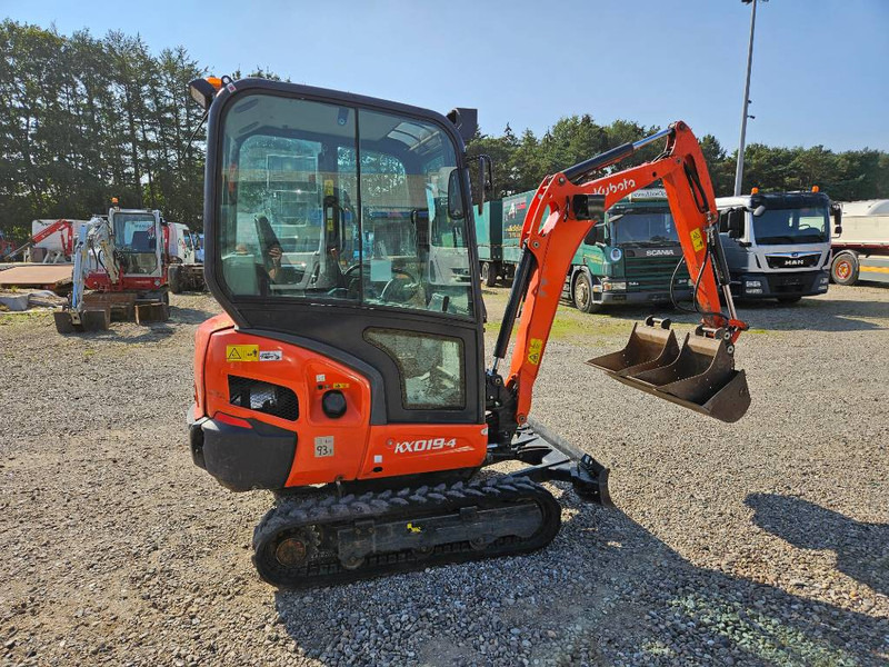 Mini ekskavatorius Kubota KX 19-4 New tiltman 2024 // 3 buckets: foto 6