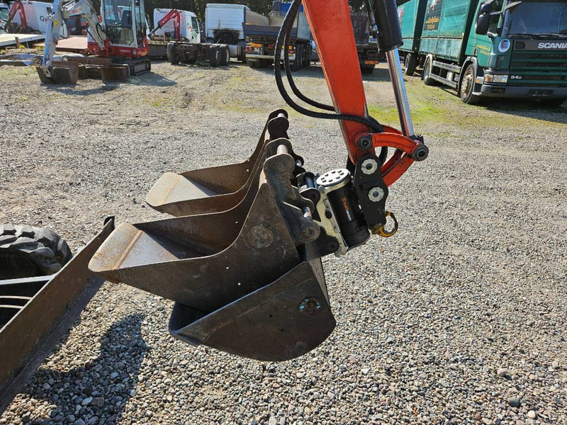 Mini ekskavatorius Kubota KX 19-4 New tiltman 2024 // 3 buckets: foto 8