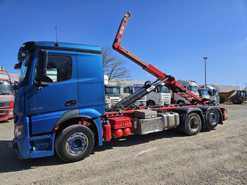 Mercedes-Benz Actros 2540 L // Kroghejs / Hook / Hagen// - Hook-lift sunkvežimis: foto 1 Mercedes-Benz Actros 2540 L // Kroghejs / Hook / Hagen// - Hook-lift sunkvežimis: foto 1