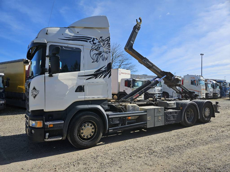 Hook-lift sunkvežimis Scania R 410 6x2/4 // Hook // Euro 6 // Kroghejs: foto 1