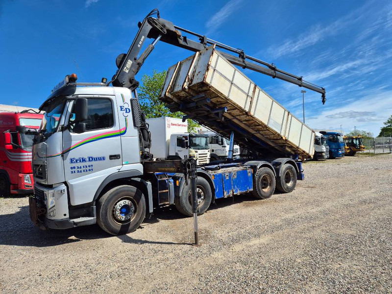 Volvo FH 460 8x2/4 //Hiab 166 E-4// 3 way tip - Sunkvežimis su kranu: foto 2 Volvo FH 460 8x2/4 //Hiab 166 E-4// 3 way tip - Sunkvežimis su kranu: foto 2