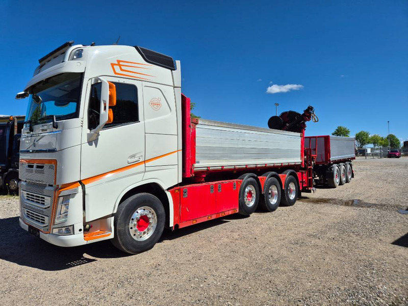 Volvo FH540 8x4 // Tipper // Hiab 288 EP-5 HIPRO/ - Sunkvežimis su kranu: foto 2 Volvo FH540 8x4 // Tipper // Hiab 288 EP-5 HIPRO/ - Sunkvežimis su kranu: foto 2