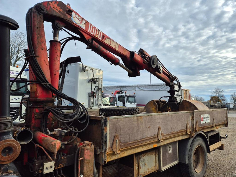 Sunkvežimis su kranu Volvo FL 614 // HMF1065 K2 grab/Rotor // Steelsupension: foto 18