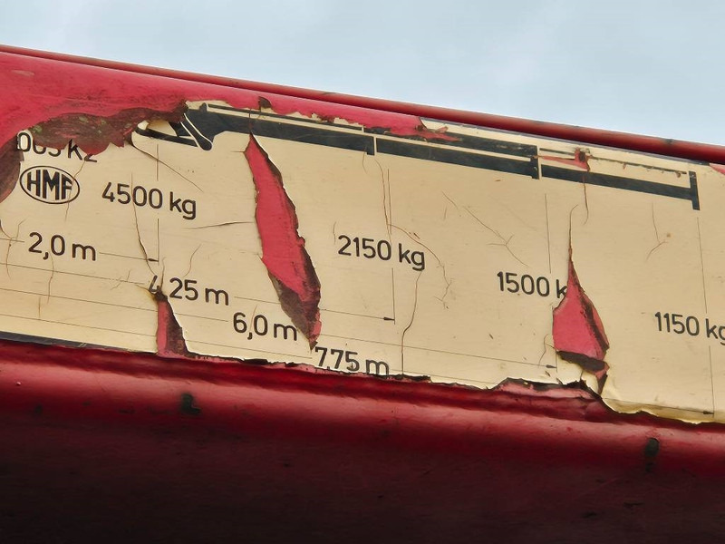 Volvo FL 614 // HMF1065 K2 grab/Rotor // Steelsupension - Sunkvežimis su kranu: foto 5 Volvo FL 614 // HMF1065 K2 grab/Rotor // Steelsupension - Sunkvežimis su kranu: foto 5