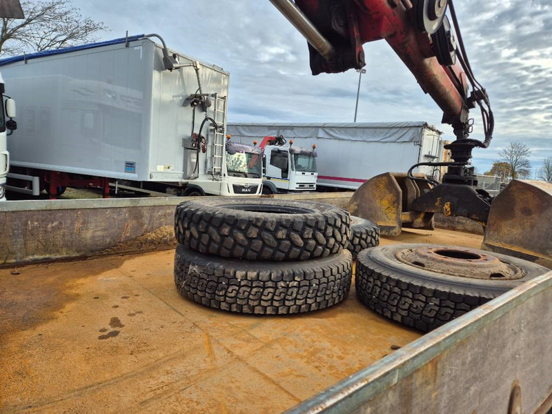 Volvo FL 614 // HMF1065 K2 grab/Rotor // Steelsupension - Sunkvežimis su kranu: foto 3 Volvo FL 614 // HMF1065 K2 grab/Rotor // Steelsupension - Sunkvežimis su kranu: foto 3