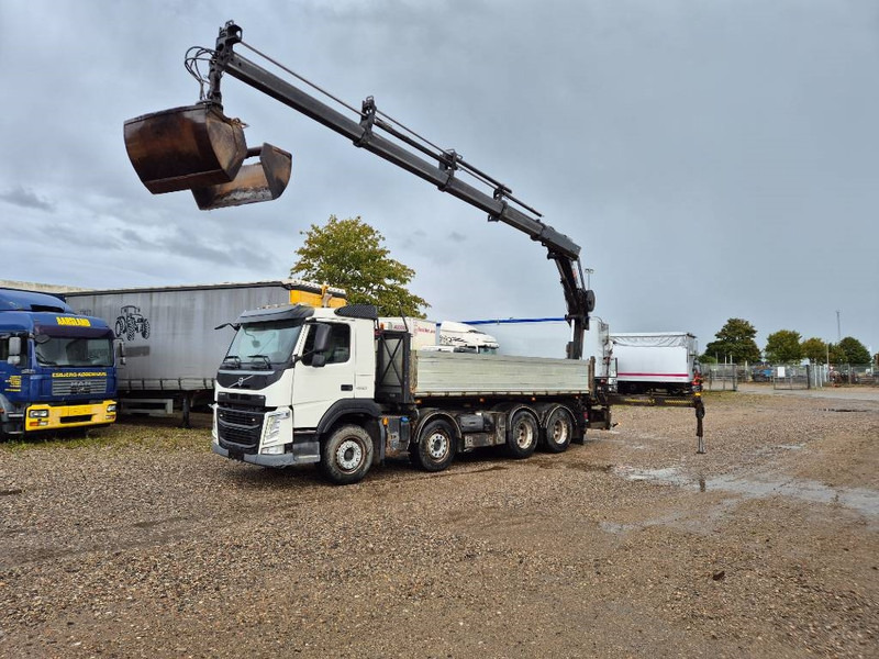 Volvo FM 460 8x4/4 //HIAB 211 EP-4 // 3 sidetip - Sunkvežimis su kranu: foto 2 Volvo FM 460 8x4/4 //HIAB 211 EP-4 // 3 sidetip - Sunkvežimis su kranu: foto 2