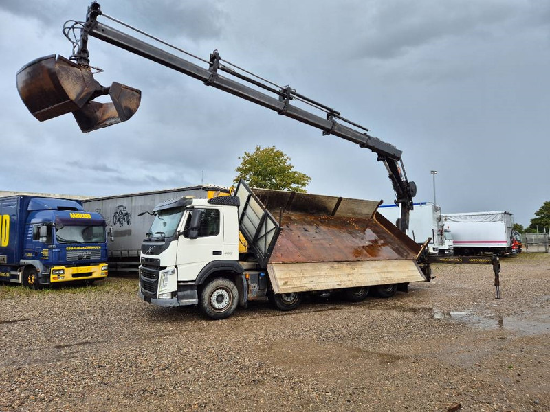 Volvo FM 460 8x4/4 //HIAB 211 EP-4 // 3 sidetip - Sunkvežimis su kranu: foto 3 Volvo FM 460 8x4/4 //HIAB 211 EP-4 // 3 sidetip - Sunkvežimis su kranu: foto 3