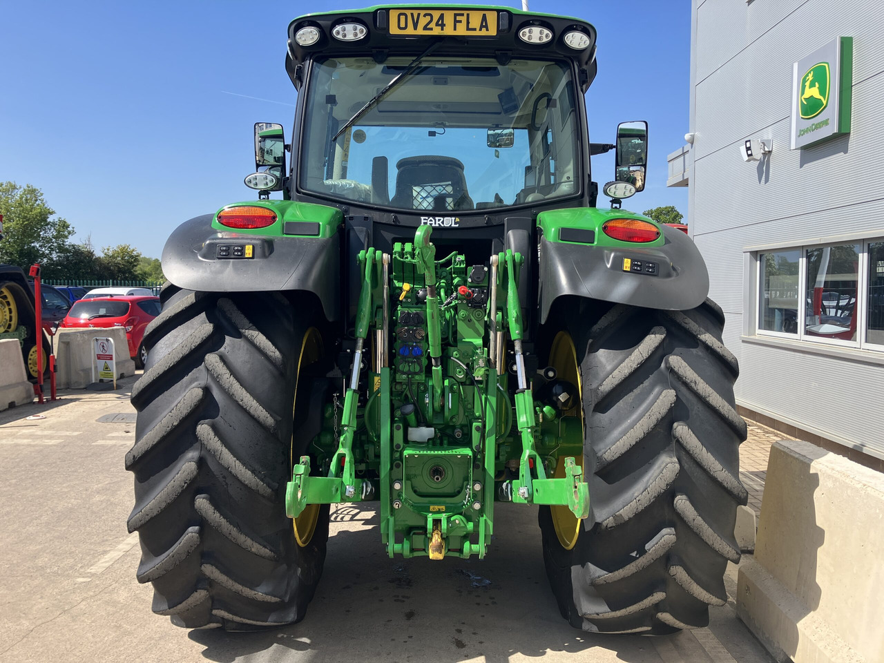 John Deere 6R155 - Traktorius: foto 4 John Deere 6R155 - Traktorius: foto 4