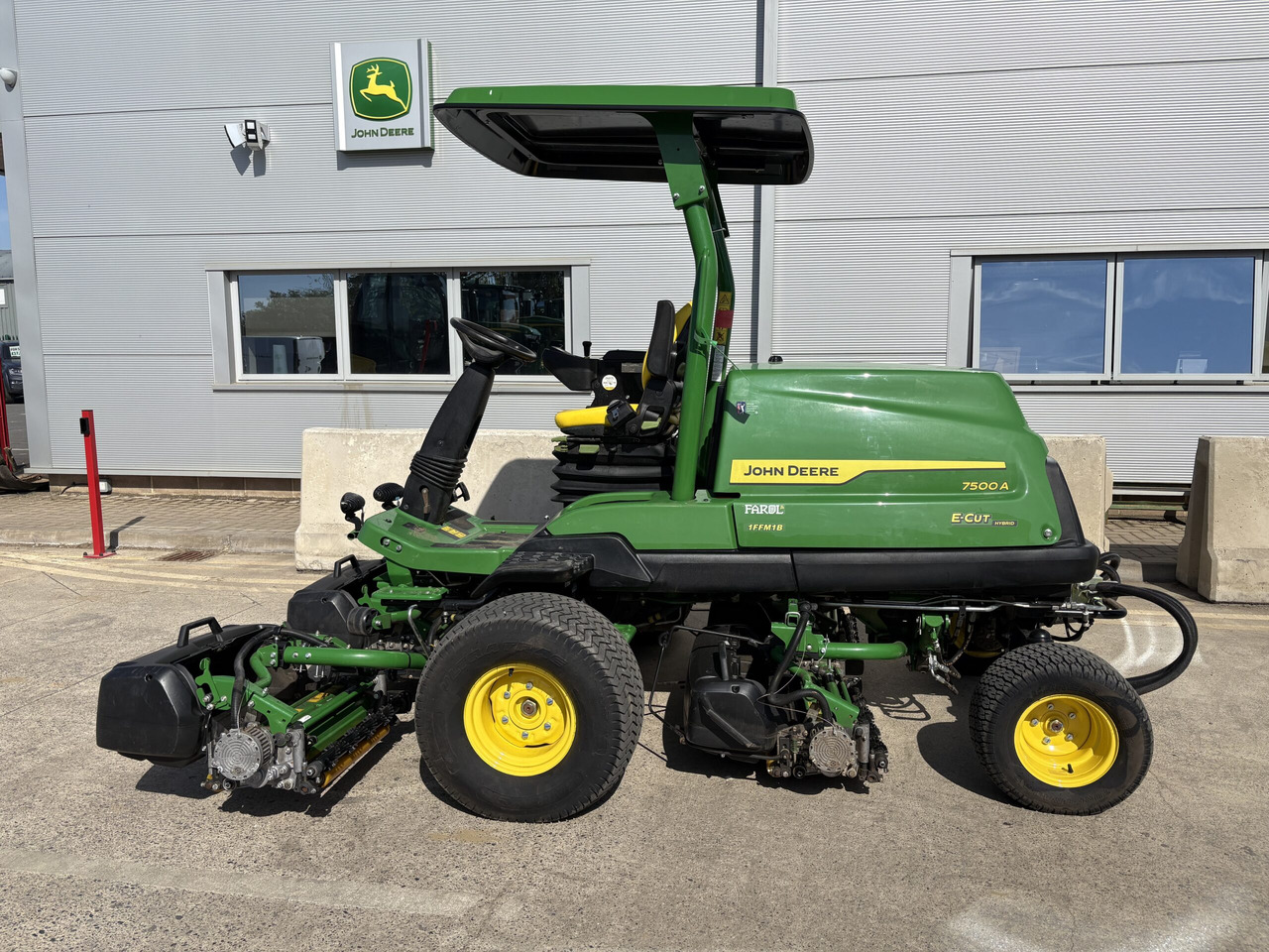 John Deere 7500A E-Cut - Vejapjovė: foto 1 John Deere 7500A E-Cut - Vejapjovė: foto 1