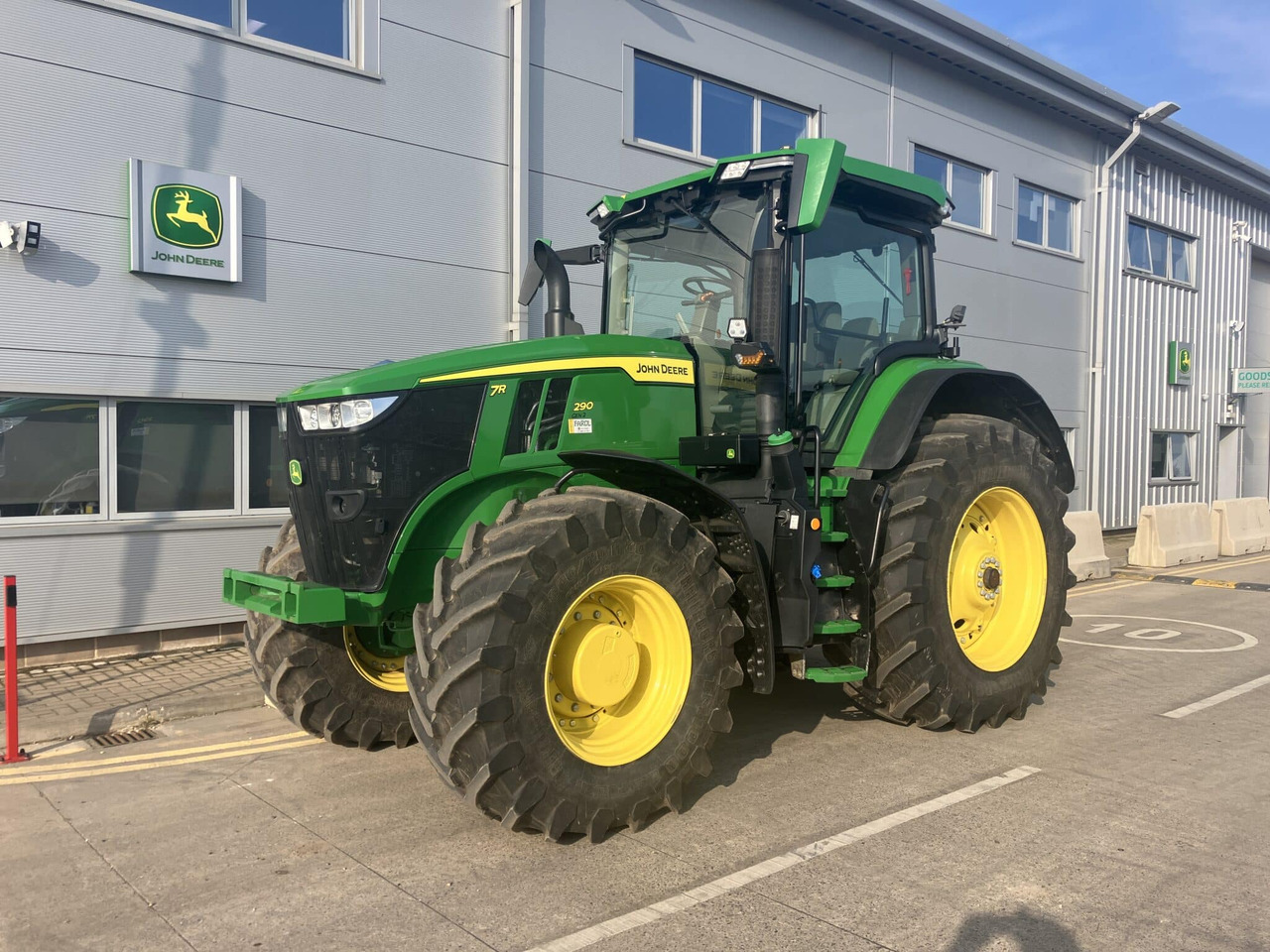 John Deere 7R 290 - Traktorius: foto 1 John Deere 7R 290 - Traktorius: foto 1