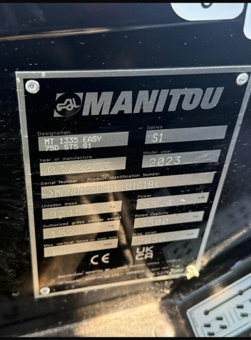 MANITOU MT1335 - Teleskopinis krautuvas: foto 5 MANITOU MT1335 - Teleskopinis krautuvas: foto 5