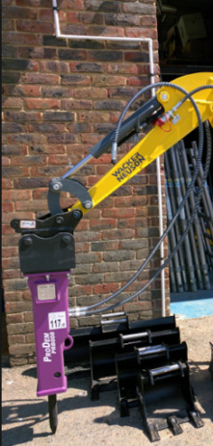 Prodem PRB008 Hydraulic Hammer - Hidraulinis kūjis: foto 1 Prodem PRB008 Hydraulic Hammer - Hidraulinis kūjis: foto 1