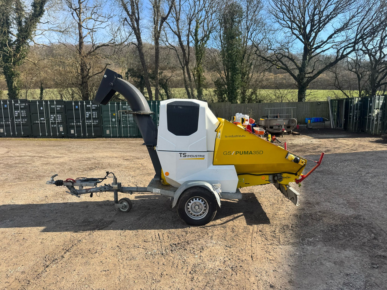 TS Industrie Puma 35D chipper shredder - Medienos smulkintuvas: foto 1 TS Industrie Puma 35D chipper shredder - Medienos smulkintuvas: foto 1