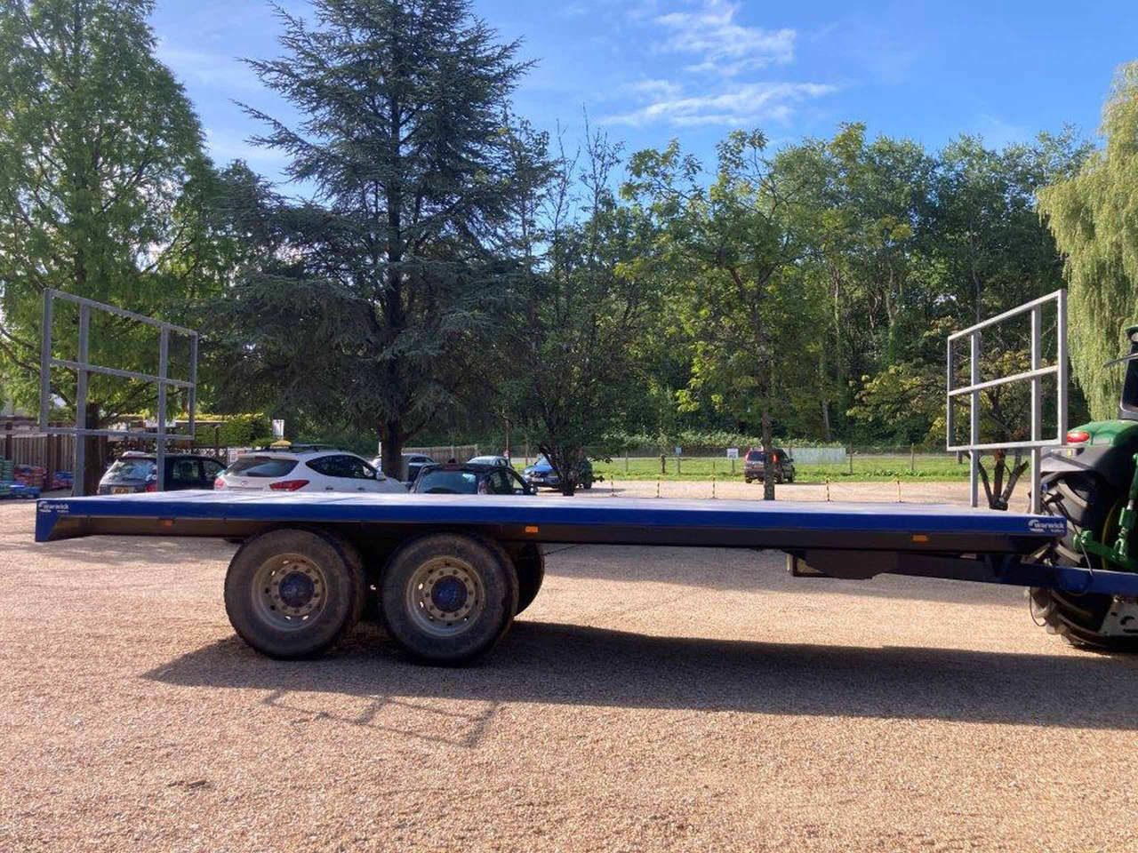 Warwick WB11B 11T Bale Trailer - Traktorinė priekaba: foto 3 Warwick WB11B 11T Bale Trailer - Traktorinė priekaba: foto 3
