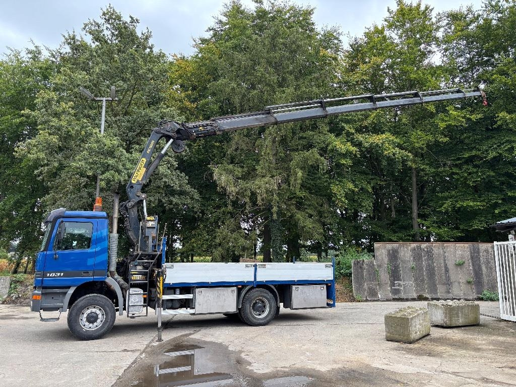 Mercedes-Benz Actros 1831/ 4x4 / Palfinger PK19000 Crane - Sunkvežimis su kranu: foto 1 Mercedes-Benz Actros 1831/ 4x4 / Palfinger PK19000 Crane - Sunkvežimis su kranu: foto 1