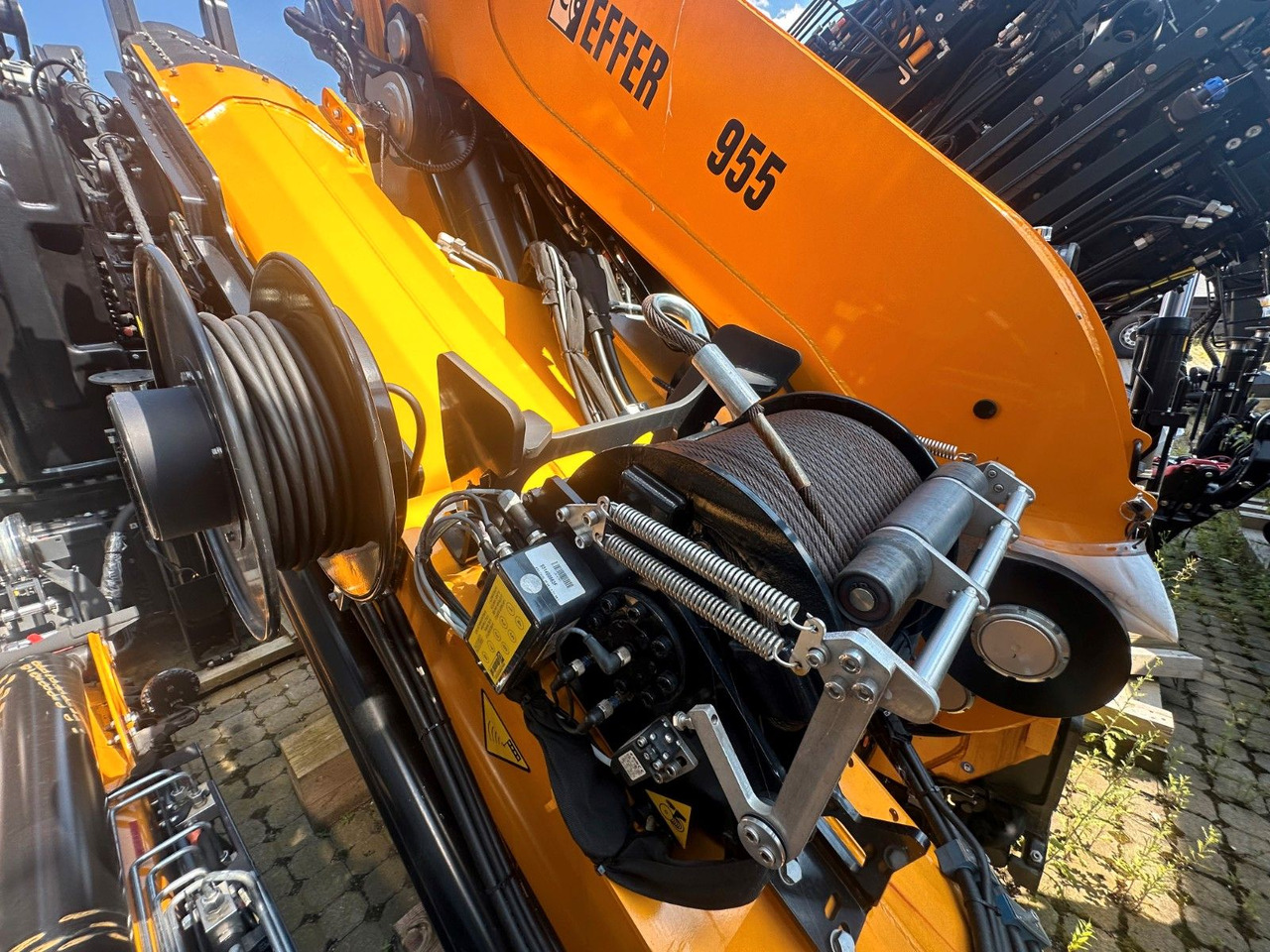Effer-Ladekran 955-8s + Jib 6s - Sunkvežimis su kranu: foto 2 Effer-Ladekran 955-8s + Jib 6s - Sunkvežimis su kranu: foto 2