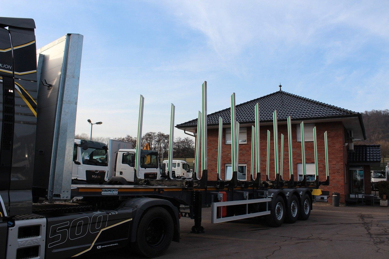 HD Truck Solution Holz und Langmaterial - Miškovežio puspriekabė: foto 3 HD Truck Solution Holz und Langmaterial - Miškovežio puspriekabė: foto 3