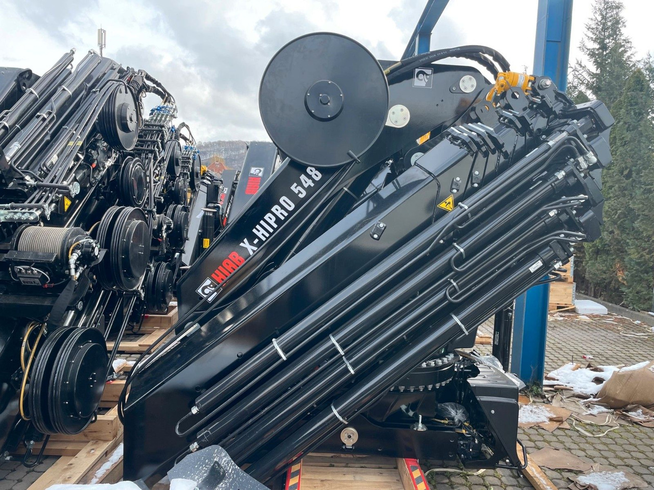 Kran HIAB X-HIPRO 548E-8 - Sunkvežimis su kranu: foto 3 Kran HIAB X-HIPRO 548E-8 - Sunkvežimis su kranu: foto 3