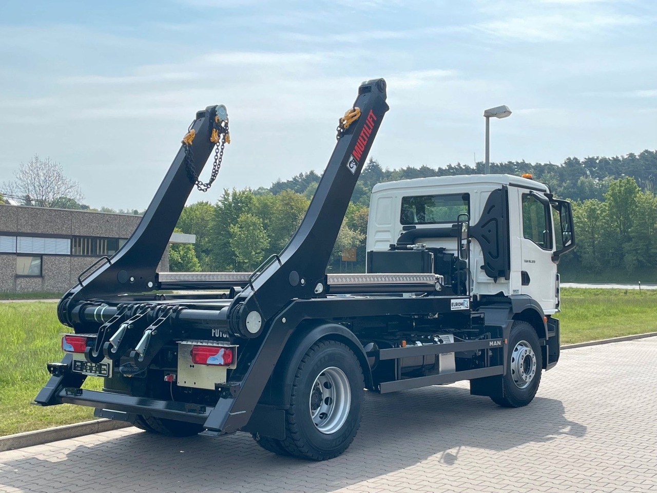 Savivartis sunkvežimis, Sunkvežimis su kranu MAN TGM 18.320 4x2 Euro 6e Hiab Multilift Futura 12: foto 6