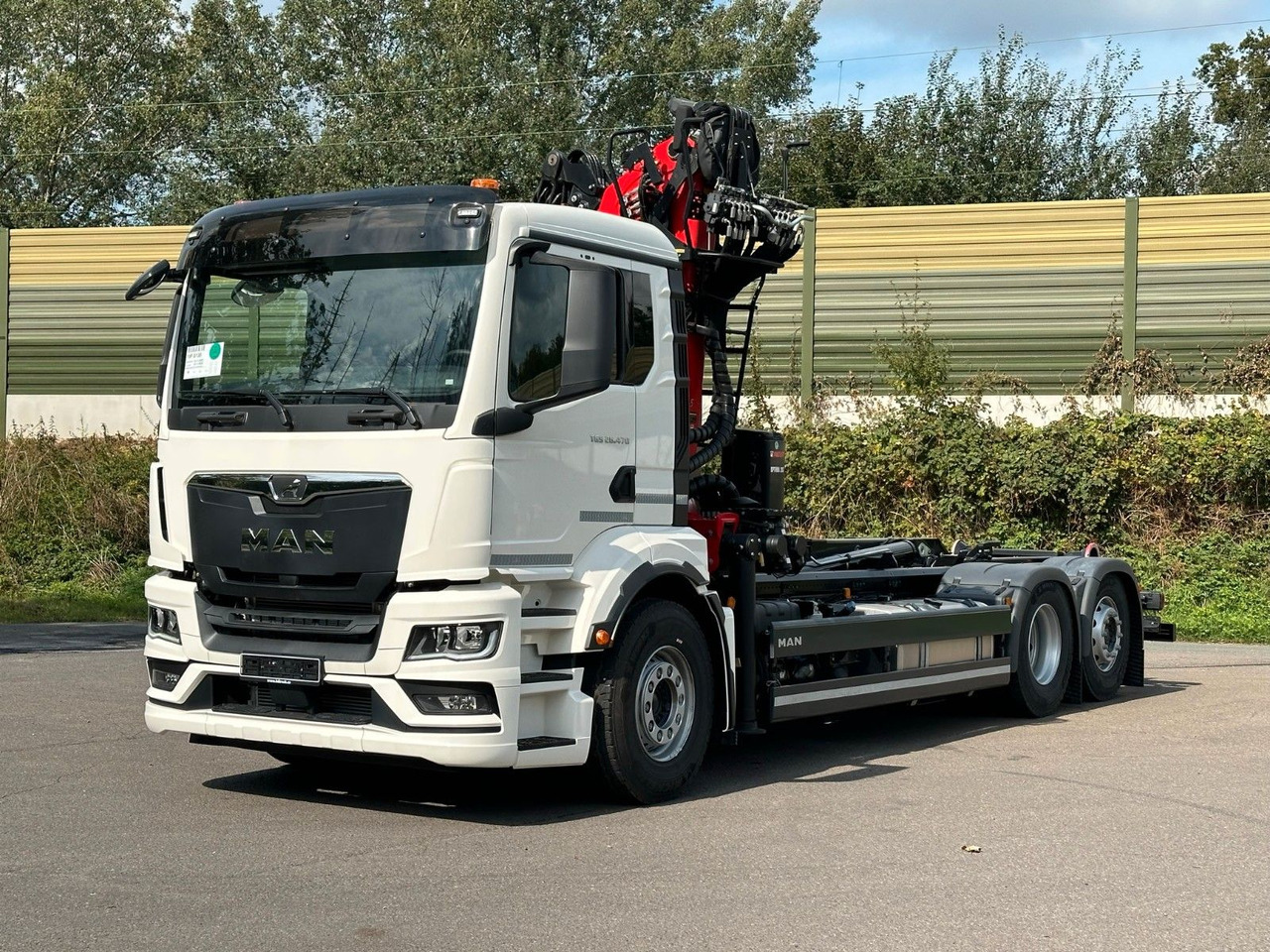 MAN TGS 26.470 6x2 Abrollkipper + Kran EPSILON - Hook-lift sunkvežimis, Sunkvežimis su kranu: foto 3 MAN TGS 26.470 6x2 Abrollkipper + Kran EPSILON - Hook-lift sunkvežimis, Sunkvežimis su kranu: foto 3