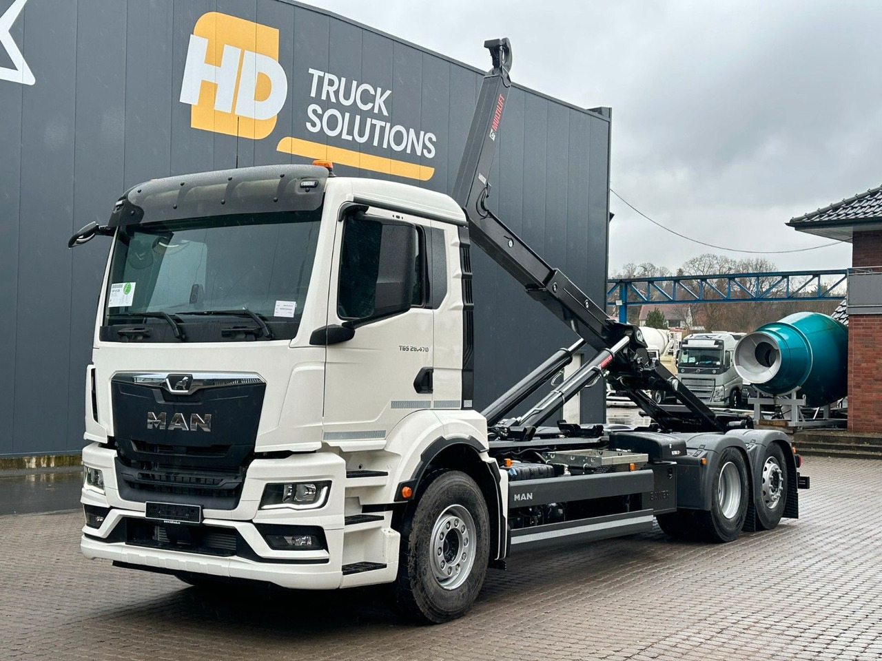 MAN TGS 26.470 6x2 Retarder MulitLift 21S59 - Hook-lift sunkvežimis, Sunkvežimis su kranu: foto 2 MAN TGS 26.470 6x2 Retarder MulitLift 21S59 - Hook-lift sunkvežimis, Sunkvežimis su kranu: foto 2
