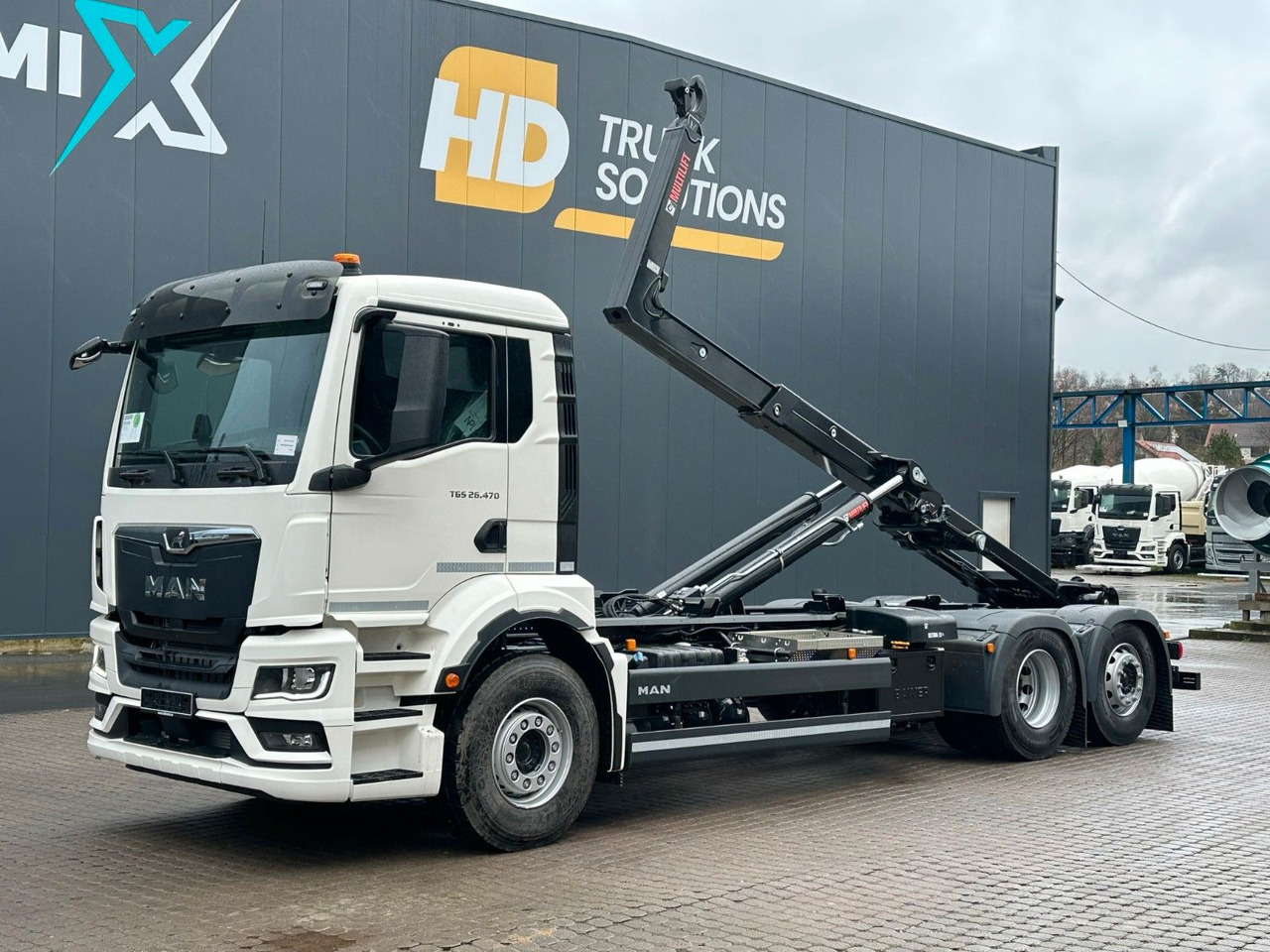 MAN TGS 26.470 6x2 Retarder MulitLift 21S59 - Hook-lift sunkvežimis, Sunkvežimis su kranu: foto 1 MAN TGS 26.470 6x2 Retarder MulitLift 21S59 - Hook-lift sunkvežimis, Sunkvežimis su kranu: foto 1