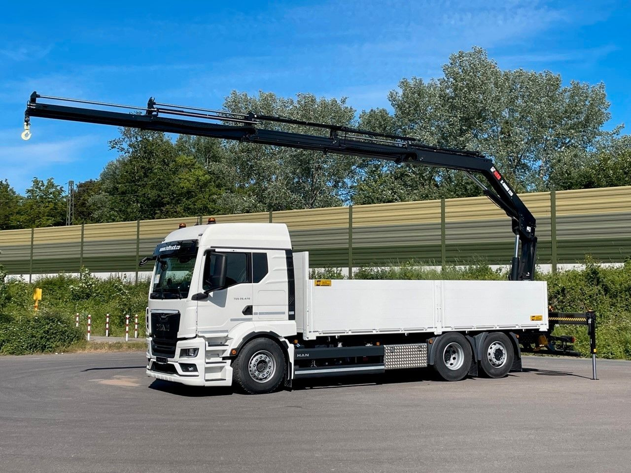 MAN TGS 26.480 6X2 Euro6 Retarder HIAB 228 - 4 - Sunkvežimis su kranu: foto 1 MAN TGS 26.480 6X2 Euro6 Retarder HIAB 228 - 4 - Sunkvežimis su kranu: foto 1