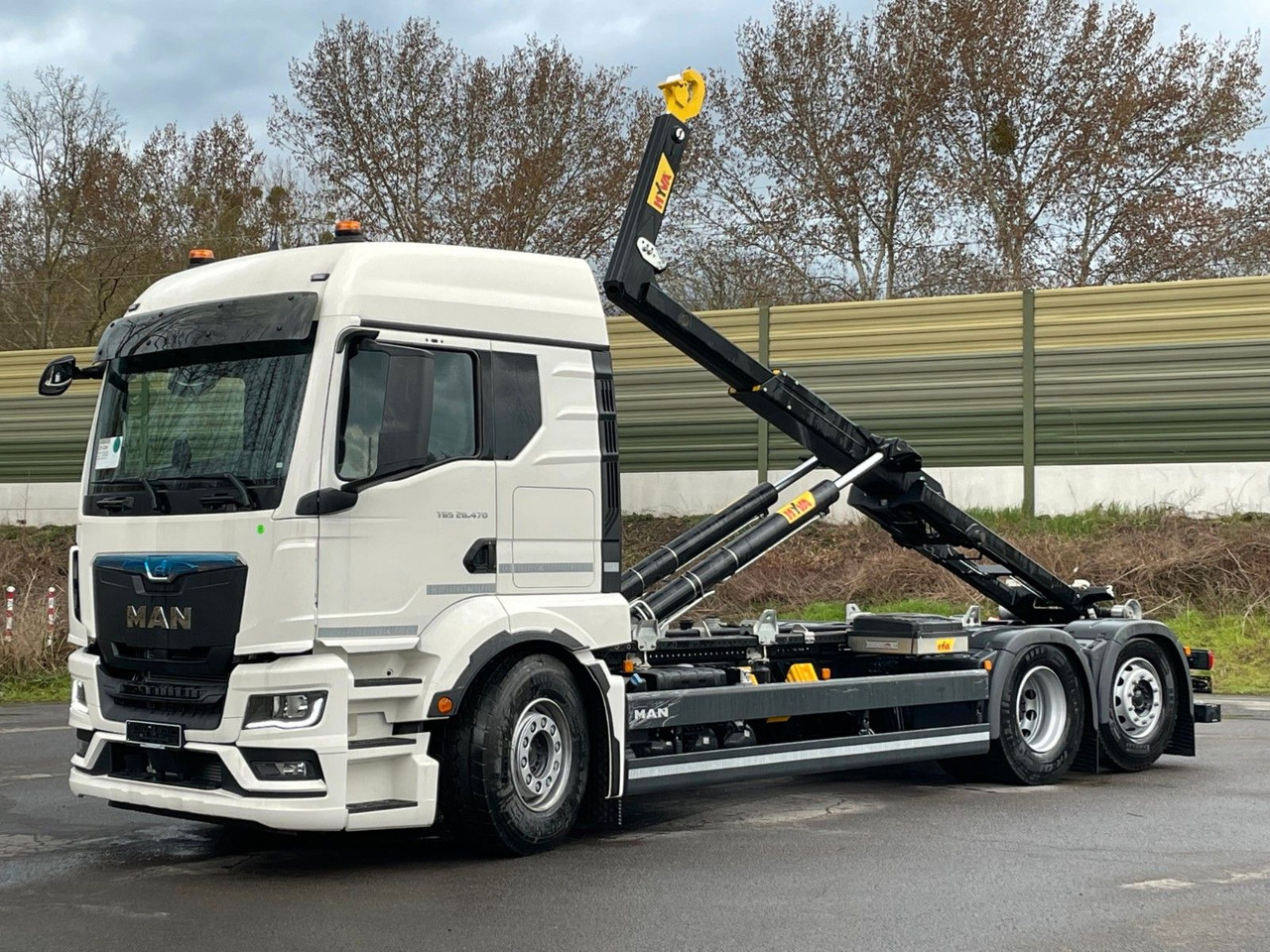 MAN TGS 26.480 6x2 Retarder Hyva 20-60 Abrollkipper - Hook-lift sunkvežimis: foto 1 MAN TGS 26.480 6x2 Retarder Hyva 20-60 Abrollkipper - Hook-lift sunkvežimis: foto 1