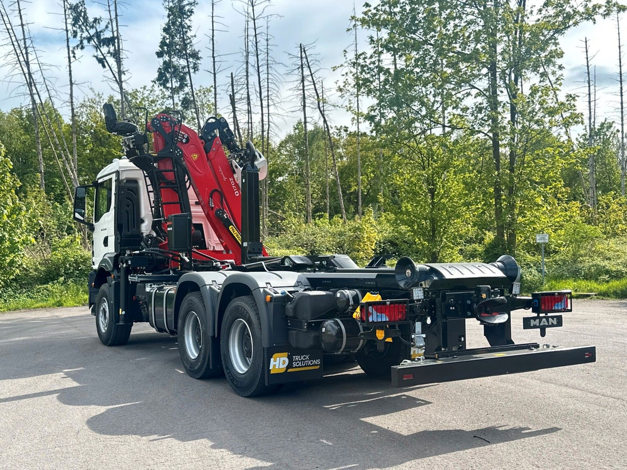 MAN TGS 33.440 6x4 Epsilon 170Z MultiLift 20s56 - Hook-lift sunkvežimis, Sunkvežimis su kranu: foto 4 MAN TGS 33.440 6x4 Epsilon 170Z MultiLift 20s56 - Hook-lift sunkvežimis, Sunkvežimis su kranu: foto 4