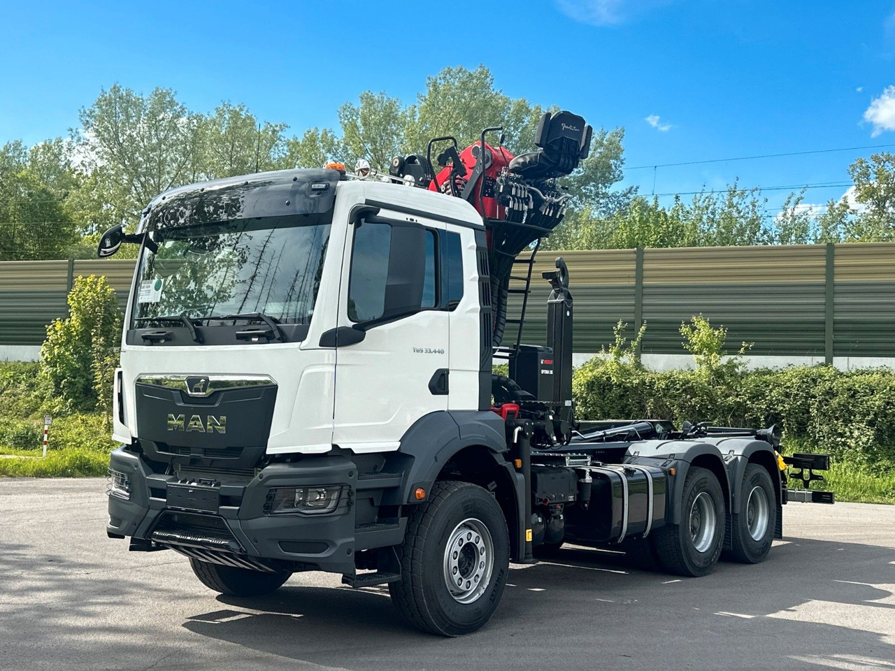 MAN TGS 33.440 6x4 Epsilon 170Z MultiLift 20s56 - Hook-lift sunkvežimis, Sunkvežimis su kranu: foto 2 MAN TGS 33.440 6x4 Epsilon 170Z MultiLift 20s56 - Hook-lift sunkvežimis, Sunkvežimis su kranu: foto 2