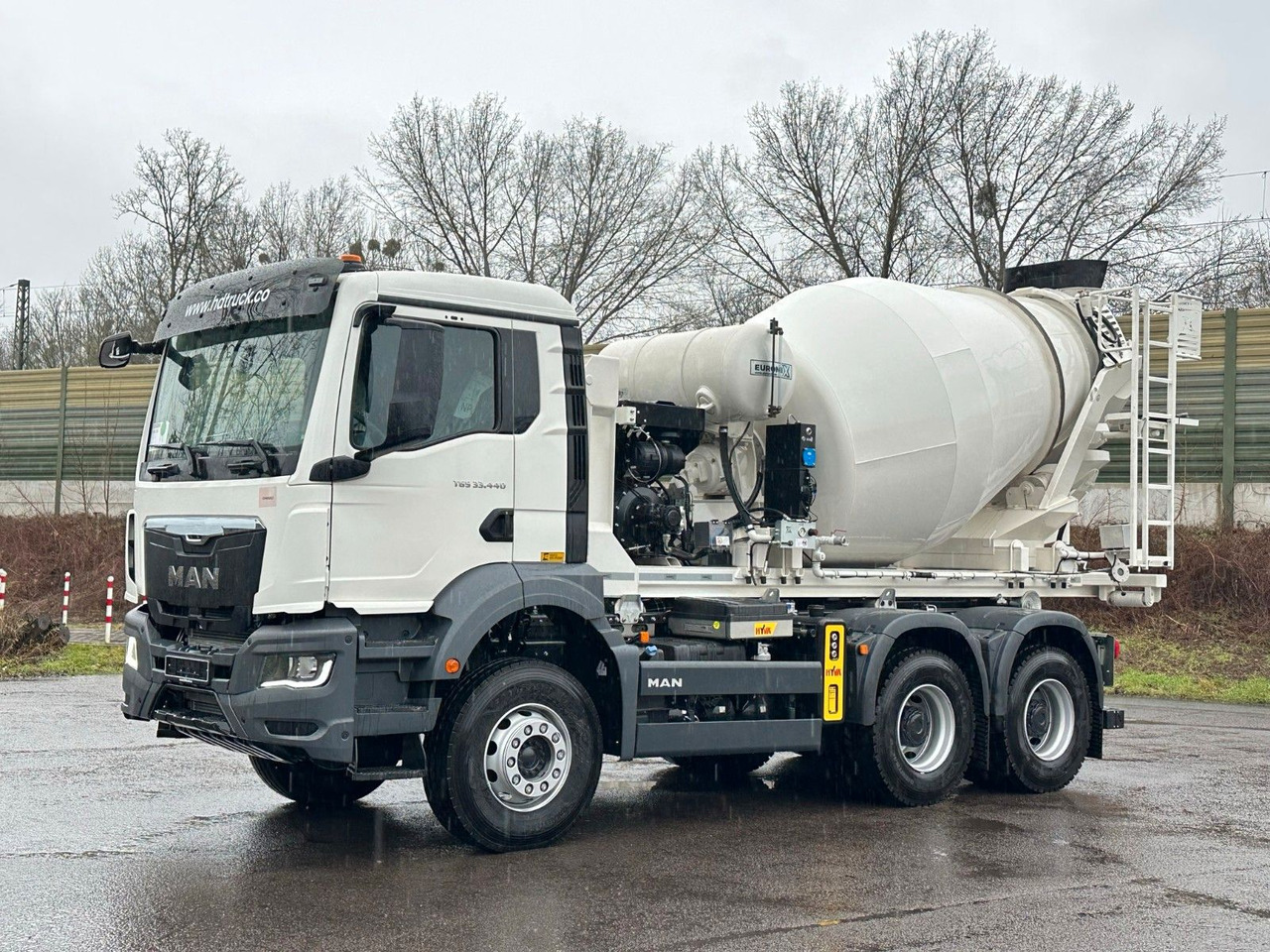 MAN TGS 33.440 6x4 Euro6e Abroller + Fahrmischer - Hook-lift sunkvežimis, Sunkvežimis su kranu: foto 3 MAN TGS 33.440 6x4 Euro6e Abroller + Fahrmischer - Hook-lift sunkvežimis, Sunkvežimis su kranu: foto 3