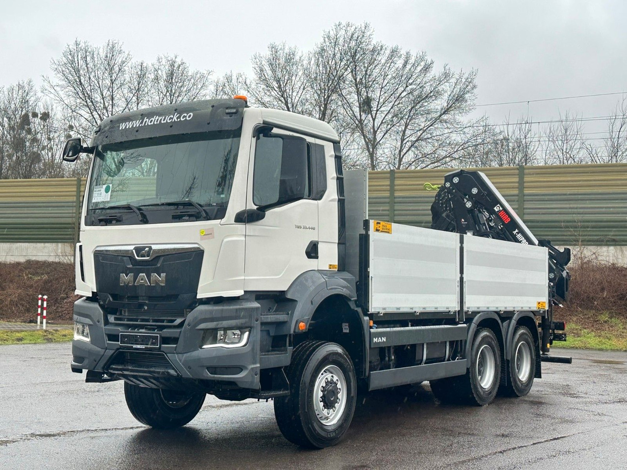 MAN TGS 33.440 6x6 Kran HIAB X-HiPro 302 E 6 - Sunkvežimis su kranu: foto 2 MAN TGS 33.440 6x6 Kran HIAB X-HiPro 302 E 6 - Sunkvežimis su kranu: foto 2