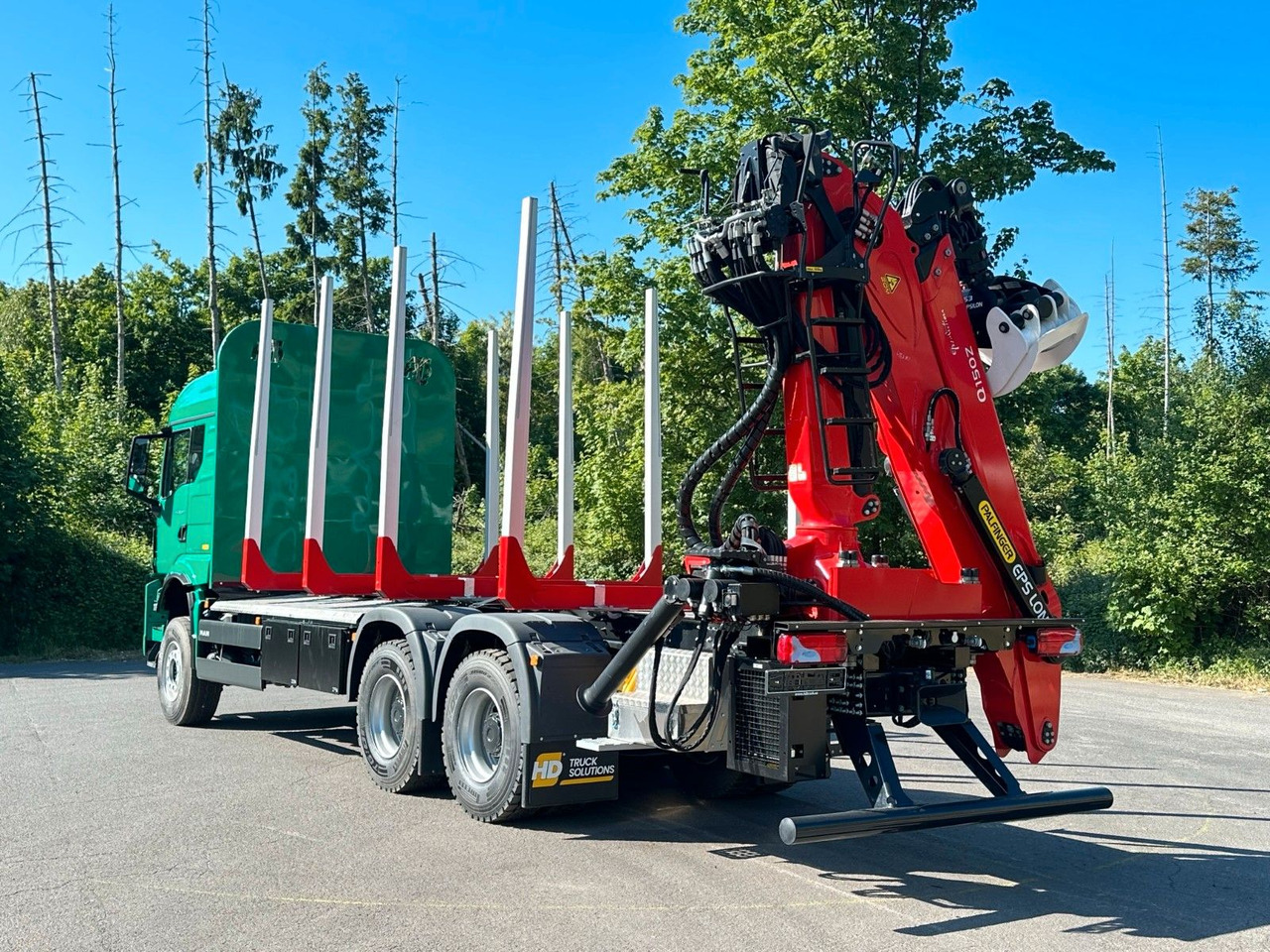 MAN TGS 33.510 6X4 BB Euro6e EPSILON 150Z - Miškovežis, Sunkvežimis su kranu: foto 4 MAN TGS 33.510 6X4 BB Euro6e EPSILON 150Z - Miškovežis, Sunkvežimis su kranu: foto 4
