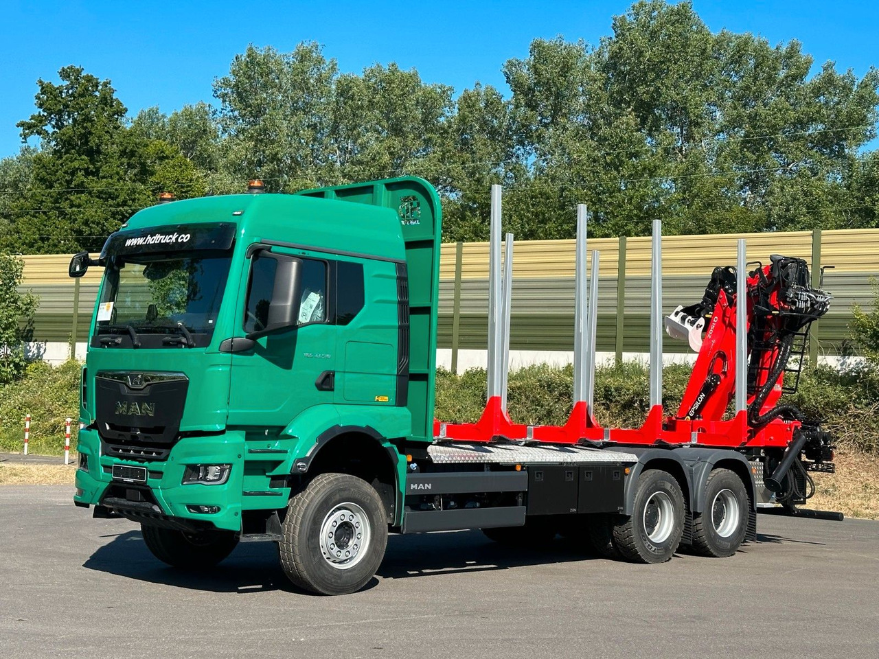 MAN TGS 33.510 6X4 BB Euro6e EPSILON 150Z - Miškovežis, Sunkvežimis su kranu: foto 2 MAN TGS 33.510 6X4 BB Euro6e EPSILON 150Z - Miškovežis, Sunkvežimis su kranu: foto 2