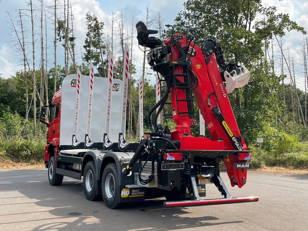 MAN TGS 33.520 6X6 Euro6e Radstand 3900mm EPSILON - Miškovežis, Sunkvežimis su kranu: foto 4 MAN TGS 33.520 6X6 Euro6e Radstand 3900mm EPSILON - Miškovežis, Sunkvežimis su kranu: foto 4