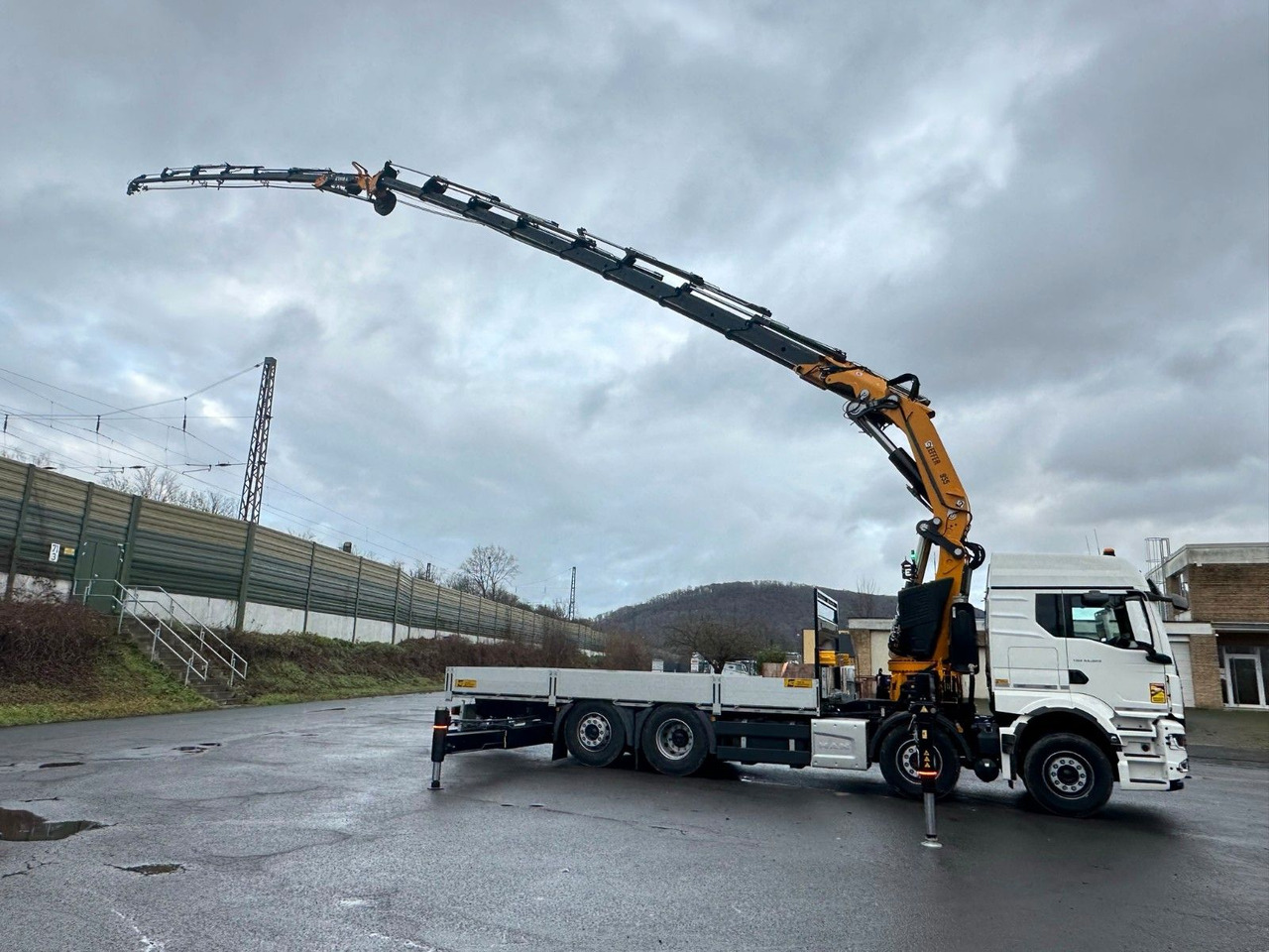 MAN TGS 35.520 8X2 Hiab EFFER 955-8s +Jib 6s lizingą MAN TGS 35.520 8X2 Hiab EFFER 955-8s +Jib 6s: foto 17