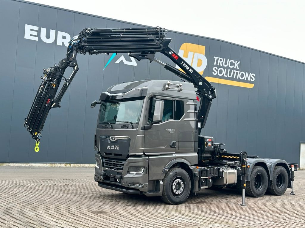 MAN TGX 26.580 6x4 Kran Hiab 302-6 + Jib-4 - Sunkvežimis su kranu, Vilkikas: foto 1 MAN TGX 26.580 6x4 Kran Hiab 302-6 + Jib-4 - Sunkvežimis su kranu, Vilkikas: foto 1